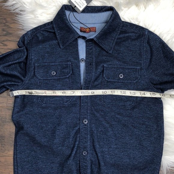 7 For All Mankind Girls’s Heather Gray Denim Knit - Picture 5 of 8